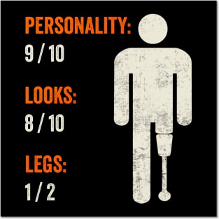 Funny Amputee Humor Posters and Art